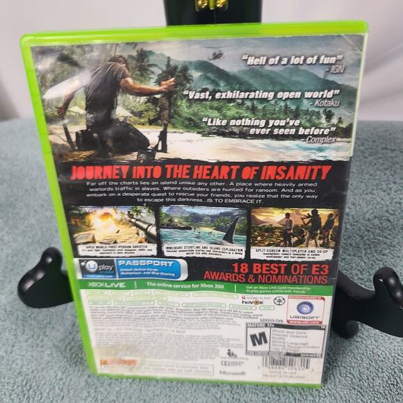 Far Cry‎ 3 (Microsoft Xbox 360, 2012) CIB W/manual. - Picture 4 of 4